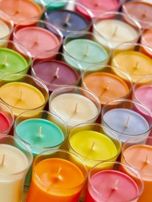 Cera lista molde color