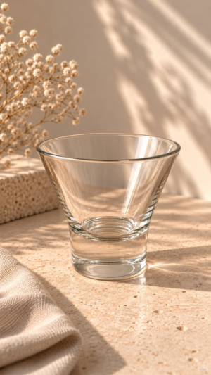Vaso de vidrio Copa Atenas transparente